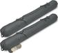 Viento 2x Tochtstopper Raamafdichting 100cm – Tochtstrips voor Deuren & Ramen Geluidsdemper Tochtband met Draaggreep 100x10cm Antraciet 100