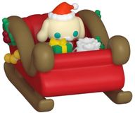 Funko Hello Kitty Bitty POP! Rides Vinyl Figure Holiday- Sleigh with CMRL 2 cm