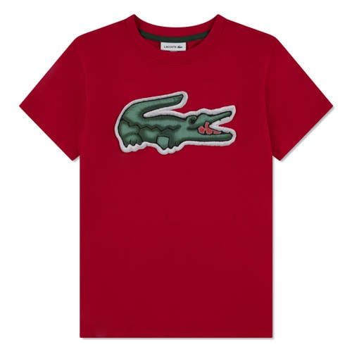 Lacoste T-shirt rood