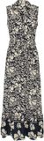 ONLY - ONLVIBE LIFE S/L SHIRT LONG DRESS WVN - Dames - Maxi jurken