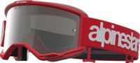 Alpinestars Vision 5 Hone Mirror Motocrossbril Rood/wit