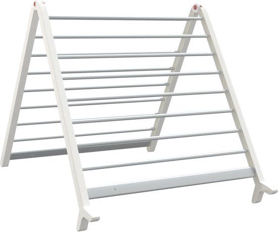 vidaXL Droogrek voor badkuip uitschuifbaar 53-90 cm aluminium