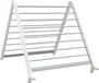 vidaXL Droogrek voor badkuip uitschuifbaar 53-90 cm aluminium