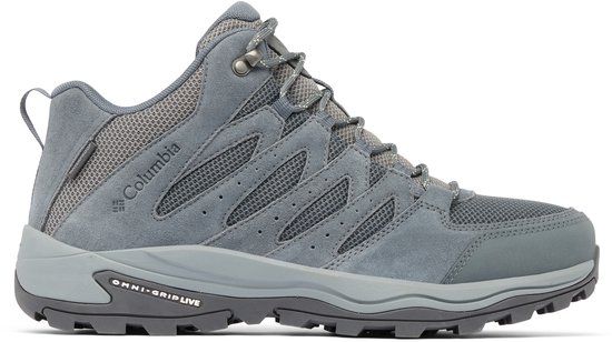 Columbia REDMOND™ IV MID WATERPROOF Heren Wandelschoenen - Graphite, Citron Haze - Maat 45