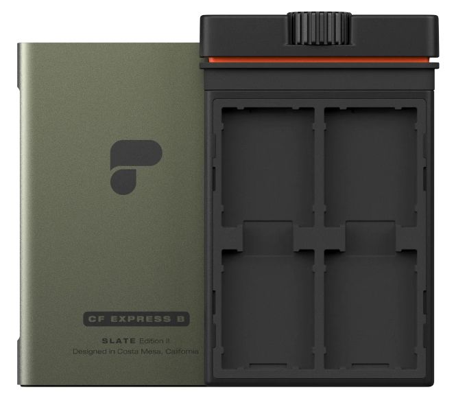 PolarPro Slate II Card Case - Holds 16 Cards - Green