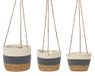 Decoris Natuurlijke Cornleaf Planter-27cm Diameter, 20cm Hoogte, One Size