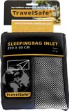 Travelsafe Silk Inlet - Deken - 1pers. - Wit Natuurlijk
