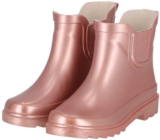 XQ Regenlaarzen Kinderen Chelsea Roze