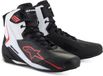 Alpinestars Faster-4 Zwart Wit Rood Motorschoenen - Laars