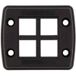 Weidmüller CABTITE FR 4-1 BK SET Omlijsting Polyamide (glasvezelversterkt) Noir profond (Ø x h) 5.5 mm x 70 mm 1 stuk(s) Piece