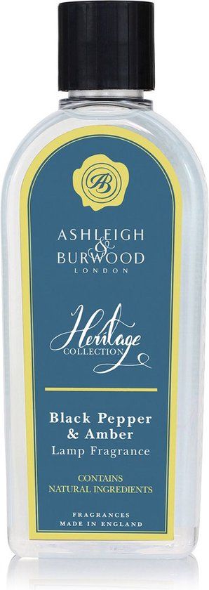 Ashleigh & Burwood London Ashleigh & Burwood Lampenolie Geurolie Heritage - Black Pepper & Amber 500ml
