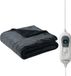 Seranova Elektrische Deken - 160x120 cm - 1 persoons Warmtedeken - Dubbelzijdig Fleece - Knuffeldeken - Grijs
