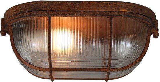 Brilliant BOBBI Plafondlamp 1x40W Roest 94458/60