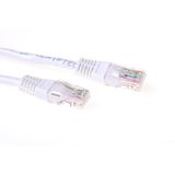 ACT IB9307 U/UTP CAT6A Patchkabel Wit - 7 meter