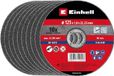 Einhell Gereedschap Einhell Slijpschijven dun 125x1,0 mm - 10 stuks