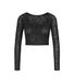 Sloggi ZERO Feel Bliss Top Long Sle. Damesondergoed, zwart., XS