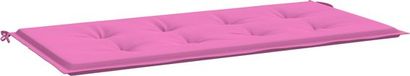 vidaXL Stoelkussen Oxford Stof Roze 120 x 50 x 3 cm