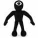 Wiztex Roblox Pluche Knuffel Collectie - Zwart - Black Eye