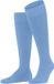 FALKE Energizing Wool kniekousen heren blauw - maat 41-42
