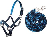 HKM 10025 Sterrenhalster, halster en gebreide halster, karabijnhaak, pony Shetty VB WB