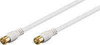 Goobay F-Quick SAT Antenna Cable (80 dB), Double Shielded 1.5 m