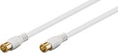Goobay F-Quick SAT Antenna Cable (80 dB), Double Shielded 1.5 m