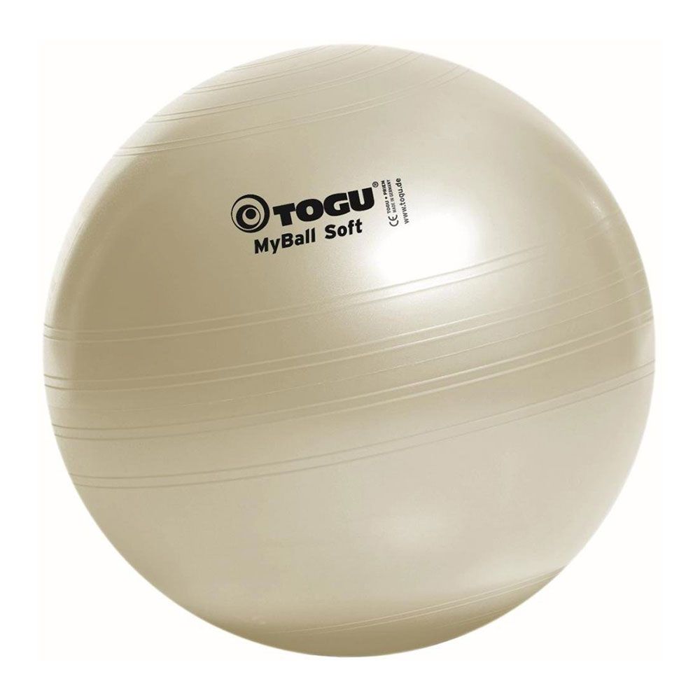 Togu MyBall Soft fitnessbal M - 55 cm wit