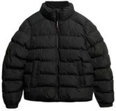 Superdry - Sportief pufferjack - Heren - Gewatteerde jassen - Zwart - Maat L