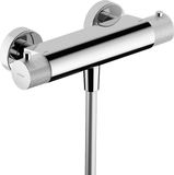 hotbath Cobber X CX008 Thermostatische Douchemengkraan - Chroom