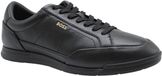 Hugo Boss - Lage sneakers - Leer - Zwart - Heren - Maat 45