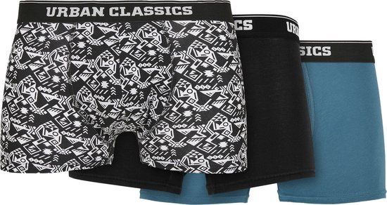 Urban Classics Organic 3 Pack Heren Boxerset - meerkleurig - 3XL