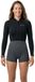 Mystic 2025 Dames Lunar Manches Longues 2mm Fermeture Éclair Avant Shorty W