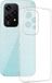Techsuit Hoesje geschikt voor HONOR 200 Lite - Clear Silicone Back Cover - Transparant