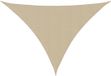 vidaXL Zonnescherm Driehoekig 5x6x6 m Oxford Stof Beige
