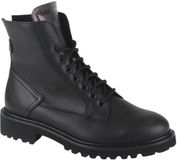 Durea - 9769 K - Hoge sneakersVeterbootsDames veterschoenenDames sneakersHalf-hoge schoenen - Kleur: Zwart - Maat: 40