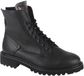 Durea - 9769 K - Hoge sneakersVeterbootsDames veterschoenenDames sneakersHalf-hoge schoenen - Kleur: Zwart - Maat: 40