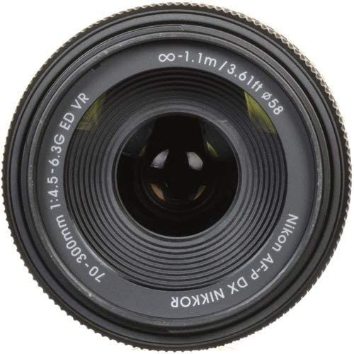 Nikon AF-P DX NIKKOR 70-300mm f/4.5-6.3G ED VR Lens - Black kopen