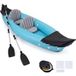 Coast Ensemble de kayak gonflable pour 2 personnes - Bleu - 321 x 92 x 45 cm