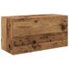 VidaXL Badkamerwandkast 60x25x30 cm bewerkt hout oud houtkleurig