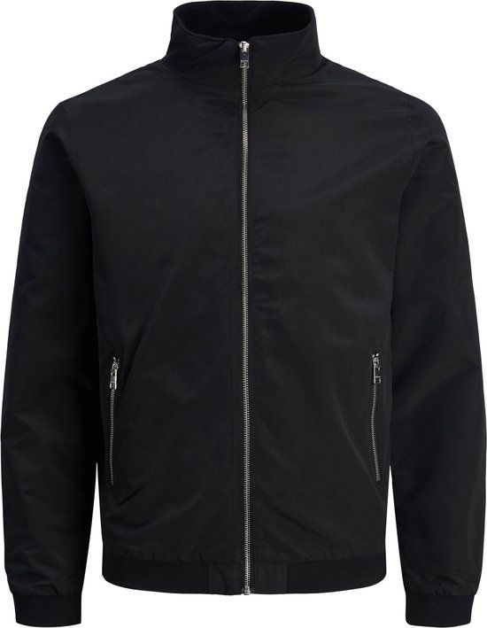 JACK&JONES JJERUSH HARRINGTON BOMBER NOOS Men's Jacket - Size M - Black