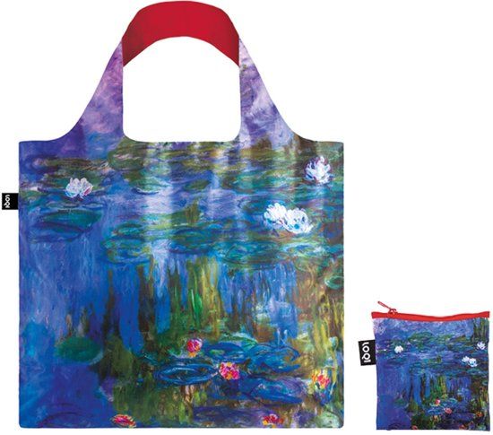 LOQI Foldable Bag Museum Collection Blauw Bag