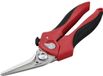 TOOLCRAFT Ciseaux universels 200 mm Rouge, Noir