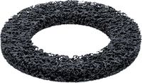 BGS 70968-1 | Vervangingsschuurschijf | voor BGS 70968 | Voor wielnaafslijper kunststof uitvoering | binnendiameter 90 mm | klittenbandsluiting