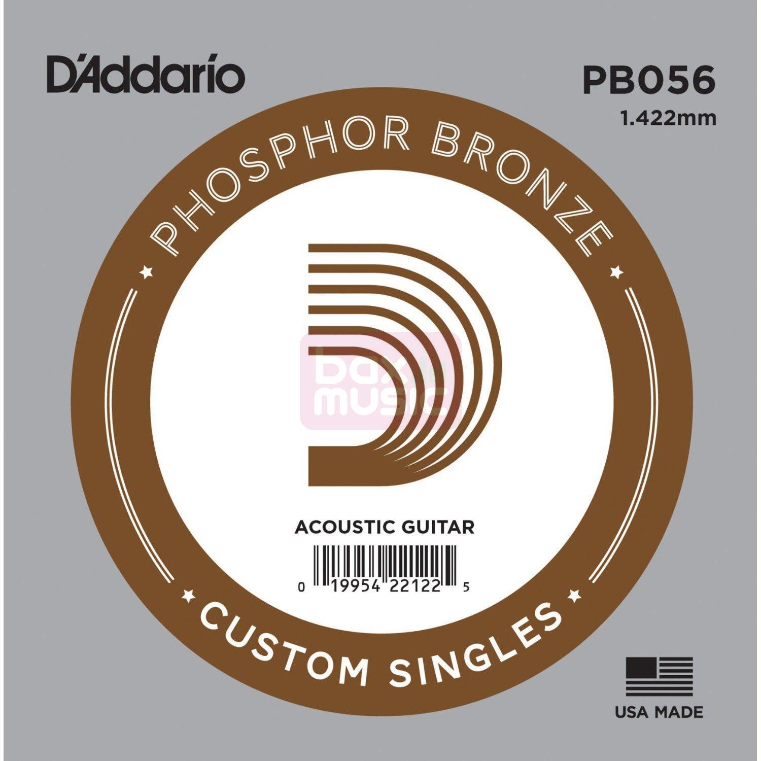 D'ADDARIO Daddario PB056 losse snaar voor akoestische westerngitaar