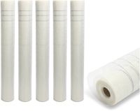 Merkloos / Sans marque Hong Kong Baijing Technology Limited Wapeningsgaas Stucgaas 250m² wapeningsnet wapeningsweefsel voor binnen en buiten muren 4x4 mm 165 g/m² wit