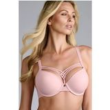 Marlies Dekkers Dame De Paris Blush Pink Plunge Bra Taille: 75E