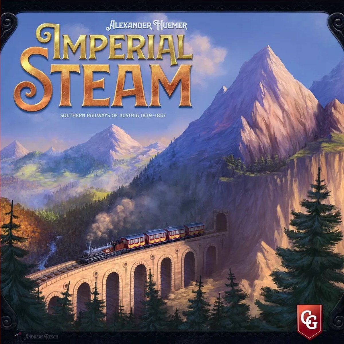 Capstone Games Imperial Steam - Board game
