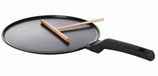 Merkloos Merkloze Crêpepan met Deegspreider - 28 cm