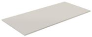 Saniclass Tops Topblad - 120x1.2x46cm - afgeronde hoeken - cotton mat (beige)