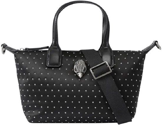 Kurt Geiger Recycled Small Shopper Studs Zwart